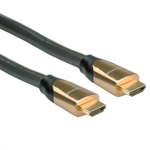 Miniatyrbild 2 av 2: ROLINE 11.04.5805 HDMI-kabel 7,5 m HDMI Typ A (standard) Svart
