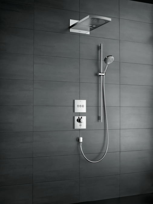 Miniatyrbillede 3 af 6: Hansgrohe Raindance Select S brusesystem Krom