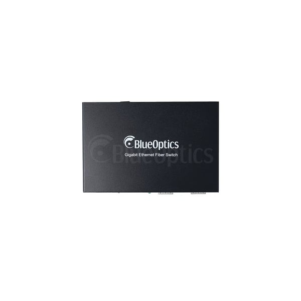 BlueOptics BLMC003 mediakonverterare för nätverk 1000 Mbit/s Enkelläge Svart