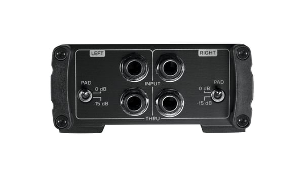 Mackie MDB-2P Passiv direktbox Svart