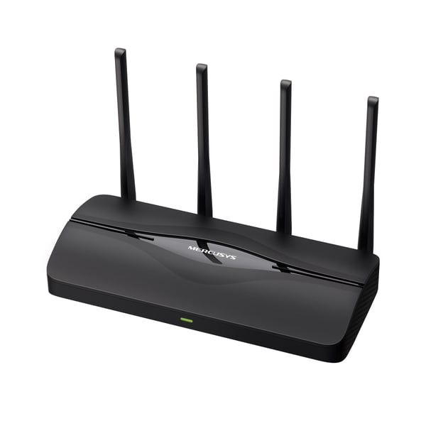 Miniatyrbild 1 av 3: Mercusys MR27BE trådlös router 2.5 Gigabit Ethernet Dual-band (2,4 GHz / 5 GHz) Svart