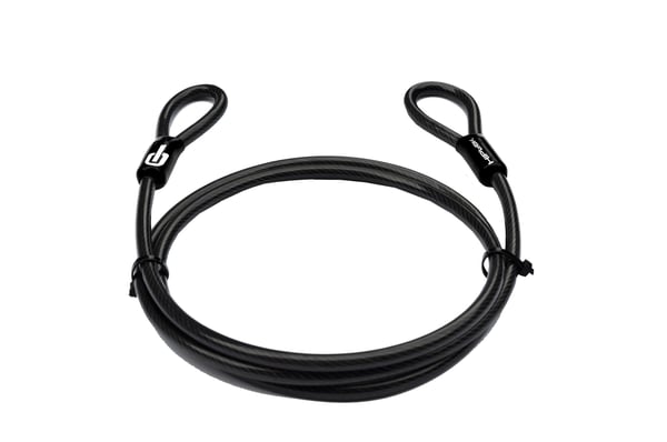 Miniatyrbillede 1 af 2: Hiplok 2MC Auxilary Cable Sort 2000 mm Kabellås