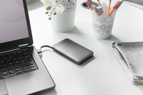 Miniatyrbillede 3 af 8: Digitus DA-71114 drevkabinet HDD/SSD kabinet Sort 2.5"