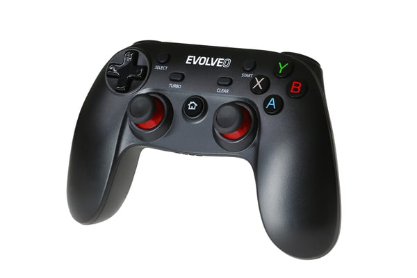 Pikkukuva 2 / 5: Evolveo EasyPhone Fighter F1 Musta Bluetooth/USB Pad-ohjain Android, PC, Playstation 3