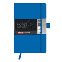 Herlitz 11368990 blok og notesblok A5 96 ark Blå