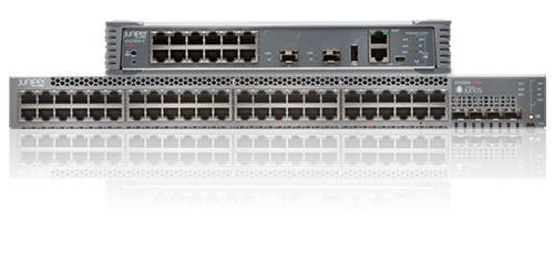 Juniper EX2300-48T netværksswitch Administreret L2/L3 Gigabit Ethernet (10/100/1000) 1U Grå