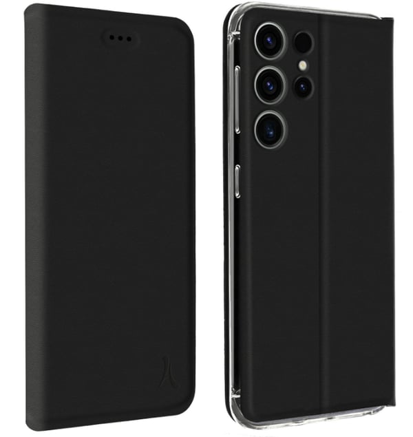 Miniatyrbild 1 av 3: Akashi ALTFS23UBLK mobiltelefonfodral 17,3 cm (6.8") Folio Svart
