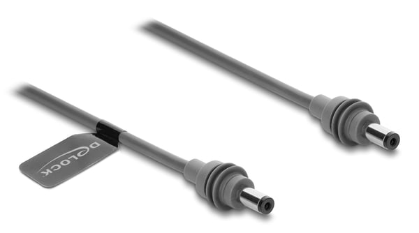 DeLOCK 91825 virtajohto Harmaa 5 m DC DC 5.5mm