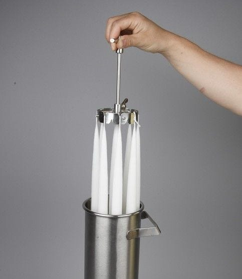Pikkukuva 3 / 4: Creativ Company 733201 kynttilänsydän Valkoinen 3000 mm 1 kpl