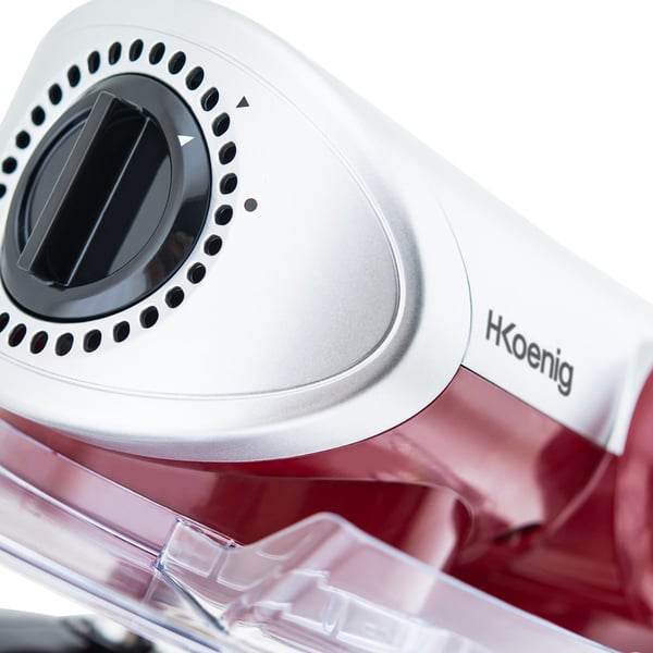 H.Koenig KM80 Stativmixer 1000 W Röd, Rostfritt stål