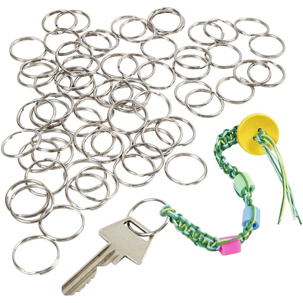Creativ Company 51275 nøglering og kasse Metallic