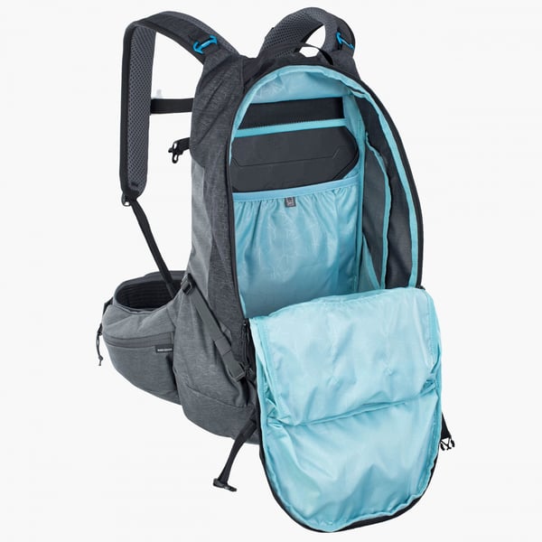 Miniatyrbillede 4 af 10: EVOC Trail Pro 26L rygsæk Cykel rygsæk Kulfiber, Grå