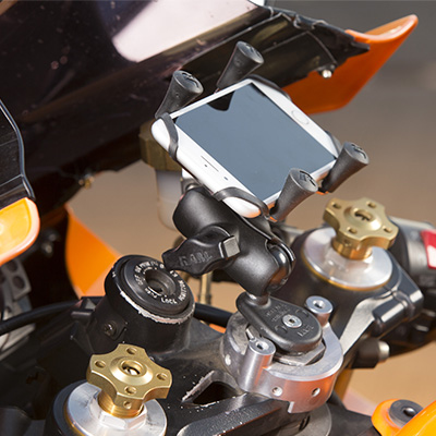 RAM Mounts RAM-B-342U asennussarja Musta Alumiini, Kumi