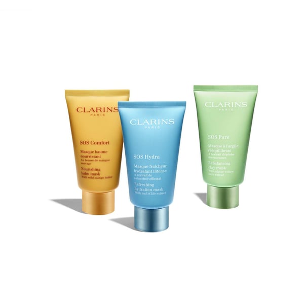 Miniatyrbild 2 av 7: Clarins SOS Pure Rengöringsmask Unisex 75 ml Kräm