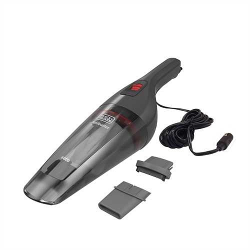 Miniatyrbild 2 av 8: Black & Decker NVB12AVA-XJ handdammsugare Grå, Röd Utan påse