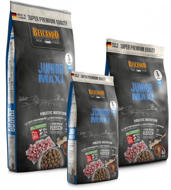 Belcando Junior Maxi 12,5 kg Hundehvalp Fjerkræ, Ris