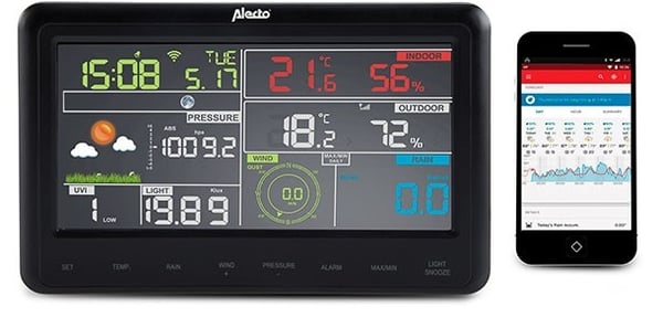 Alecto WS-5500 vejrstation transmitter Trådløs