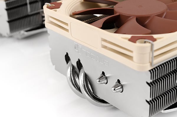 Noctua NH-L9X65 SE-AM4 Computerkølesystem Processor Køler Beige, Brun, Rustfrit stål