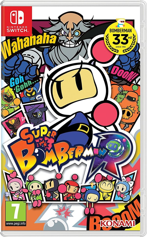 Konami Super Bomberman R, Nintendo Switch Standard Italiensk