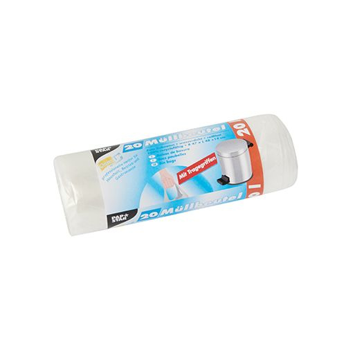 Papstar 12075 skraldepose 20 L Transparent 20 stk Papstar 12075 skraldepose 20 L Transparent 20 stk
