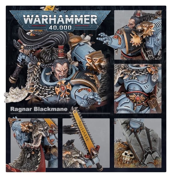 Miniatyrbild 2 av 6: Games Workshop Ragnar Blackmane