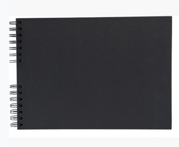 Exacompta 16801E fotoalbum Svart 140 ark 10x15 Spiralbindning
