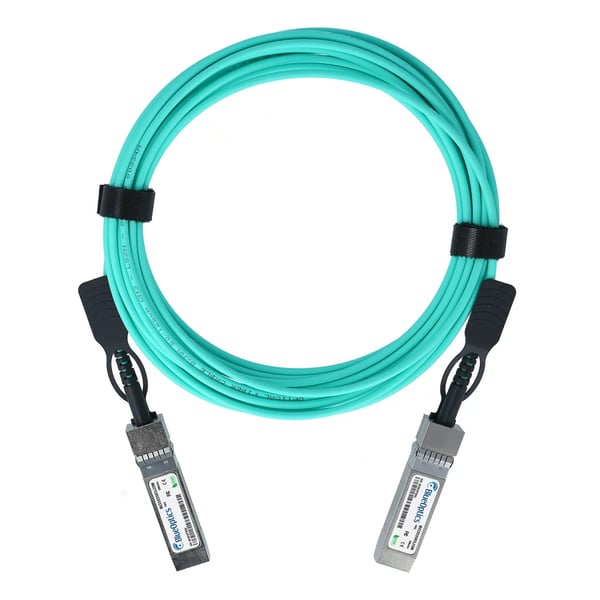 BlueOptics 10G-AOC-SFP10M-BO InfiniBand og fiberoptisk kabel 10 m SFP+ Turkisfarve BlueOptics 10G-AOC-SFP10M-BO InfiniBand og fiberoptisk kabel 10 m SFP+ Turkisfarve