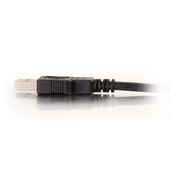 C2G 82107 USB-kablar USB 2.0 2 m USB A Svart