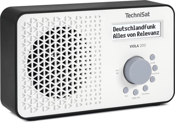 TechniSat 0000/2936 radio Bærbar Digital Hvid