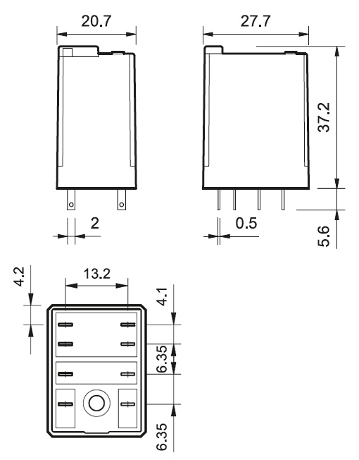 Finder 55.32 elektriska reläer 2