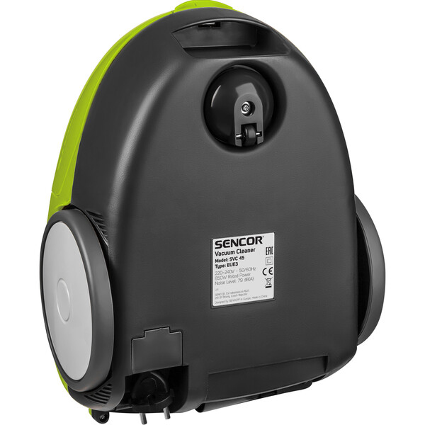 Miniatyrbild 2 av 19: Sencor SVC 45GR-EUE3 dammsugare 1,5 l Torr 850 W Dammpåse