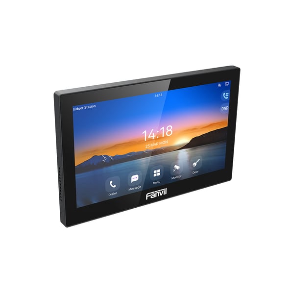 Fanvil I504W videointercom-system 17,8 cm (7") Svart