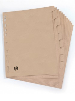 Miniatyrbillede 4 af 4: Oxford 100204955 opdeler Pap Beige 12 stk