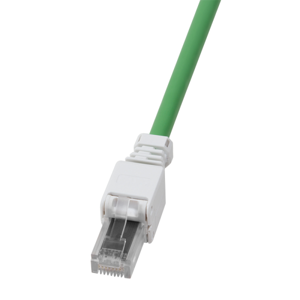 LogiLink MP0028 kabelkontakter RJ-45 Transparent, Vit