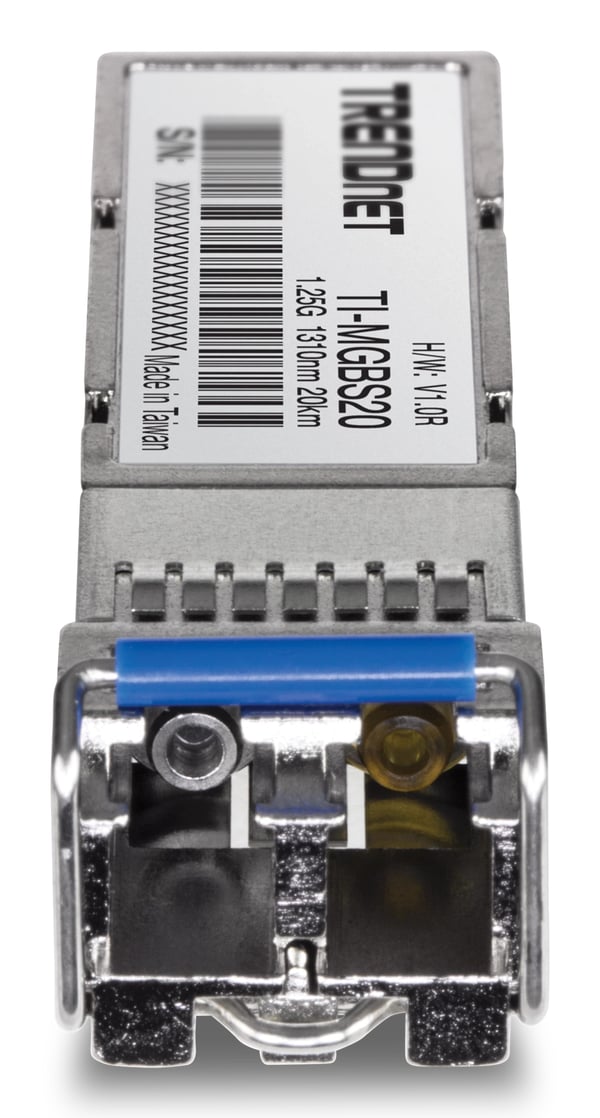 Miniatyrbillede 2 af 3: Trendnet TI-MGBS20 modul til netværksmodtager Fiberoptisk 1250 Mbit/s SFP 1310 nm
