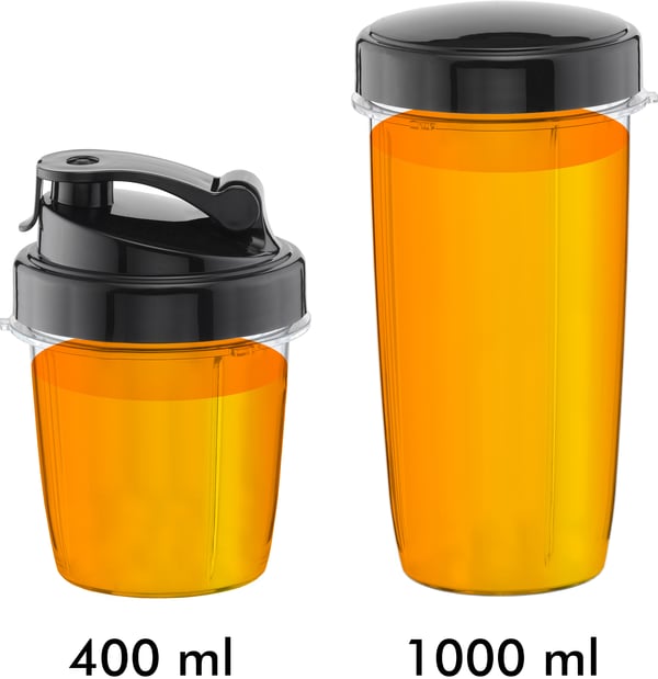 Miniatyrbild 2 av 3: Trisa Electronics Energy Boost 1 l Bänkmixer 1000 W Svart, Burgundisk, Transparent