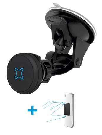 Mobilis 044006 holder Passiv holder Mobiltelefon/Smartphone, Navigator Sort