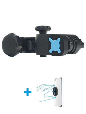 Mobilis SOPORTE UNIV U.FIX TABL PARA REPOSACABEZA COCHE Passiiviteline Tabletti/UMPC Musta