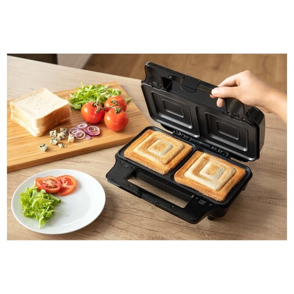 Miniatyrbillede 3 af 16: Sencor SSM 9977CH sandwichtoaster 900 W Sort, Champagne