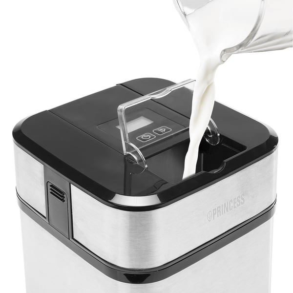 Pikkukuva 11 / 14: Princess 282605 Jäätelökone-kompressori 1,5 L 12 W Musta, Ruostumaton teräs