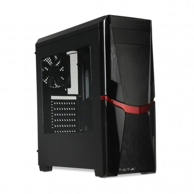 Miniatyrbild 8 av 11: iBox ORCUS X14 Midi Tower Svart