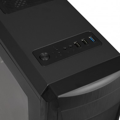 Miniatyrbild 5 av 11: iBox ORCUS X14 Midi Tower Svart