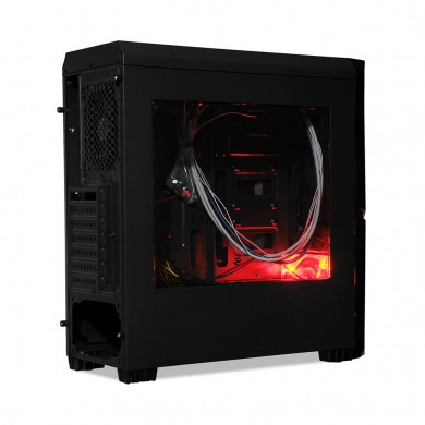 iBox ORCUS X14 Midi Tower Svart