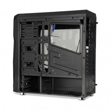 Miniatyrbild 10 av 11: iBox ORCUS X14 Midi Tower Svart