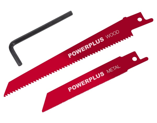 Miniatyrbild 7 av 9: Powerplus POWE30030 tigersåg 2800 spm 710 W Svart, Grå, Röd