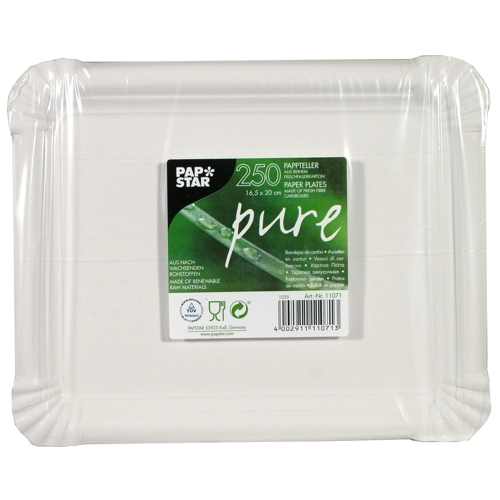Papstar pure Plade