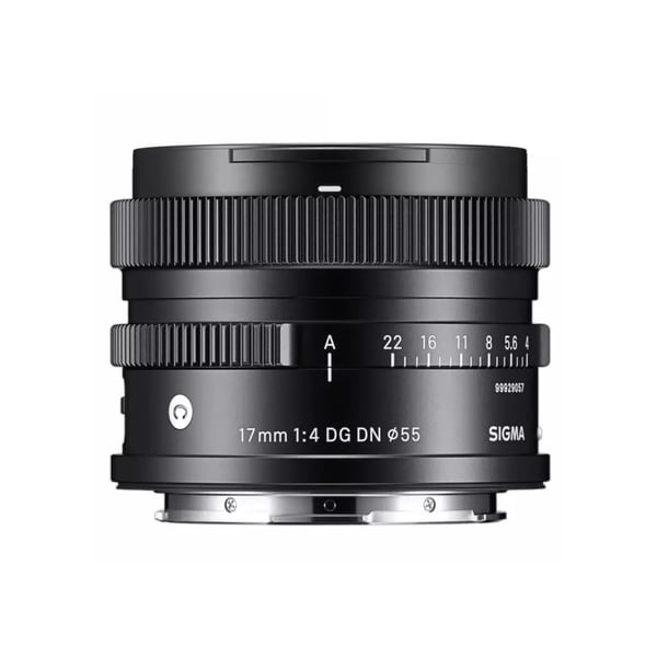 Miniatyrbild 2 av 3: Sigma 17mm F4 DG DN | C MILC Standardobjektiv Svart