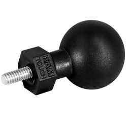 RAM Mounts RAP-379U-M1217512 monteringssæt Sort Sammensat, Gummi, Stål