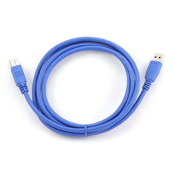 Pikkukuva 3 / 5: Gembird CCP-USB3-AMBM-6 USB-kaapeli 1,83 m USB A USB B 5 Gbit/s Sininen