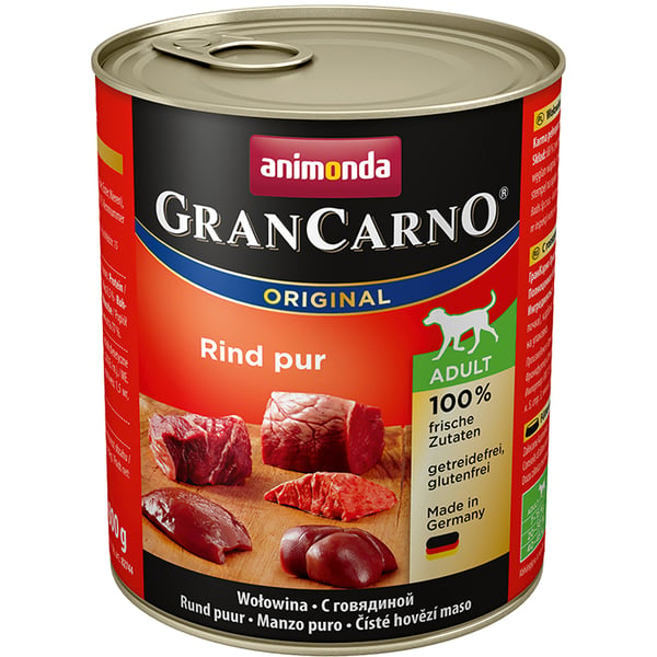 Pikkukuva 1 / 2: animonda GranCarno Original Naudanliha Aikuinen 800 g